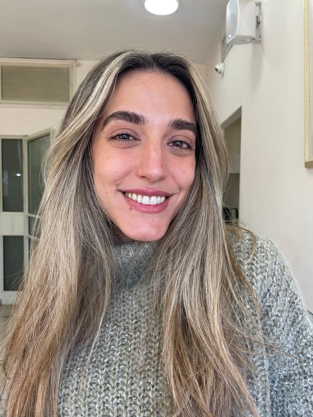 Image before and after treatment